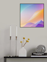 Gradient 37 Poster och Canvastavla