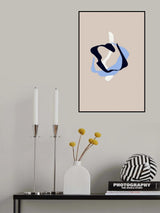 Scandi abstract 7 Poster och Canvastavla