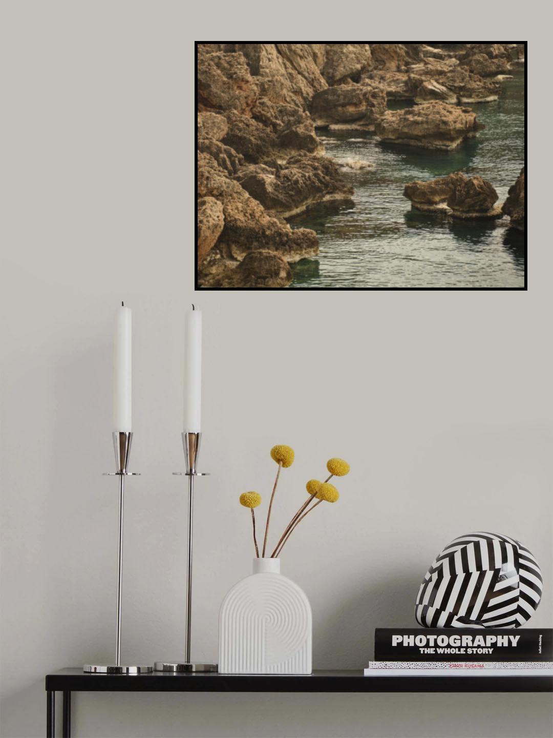 seascape and rocks Poster och Canvastavla
