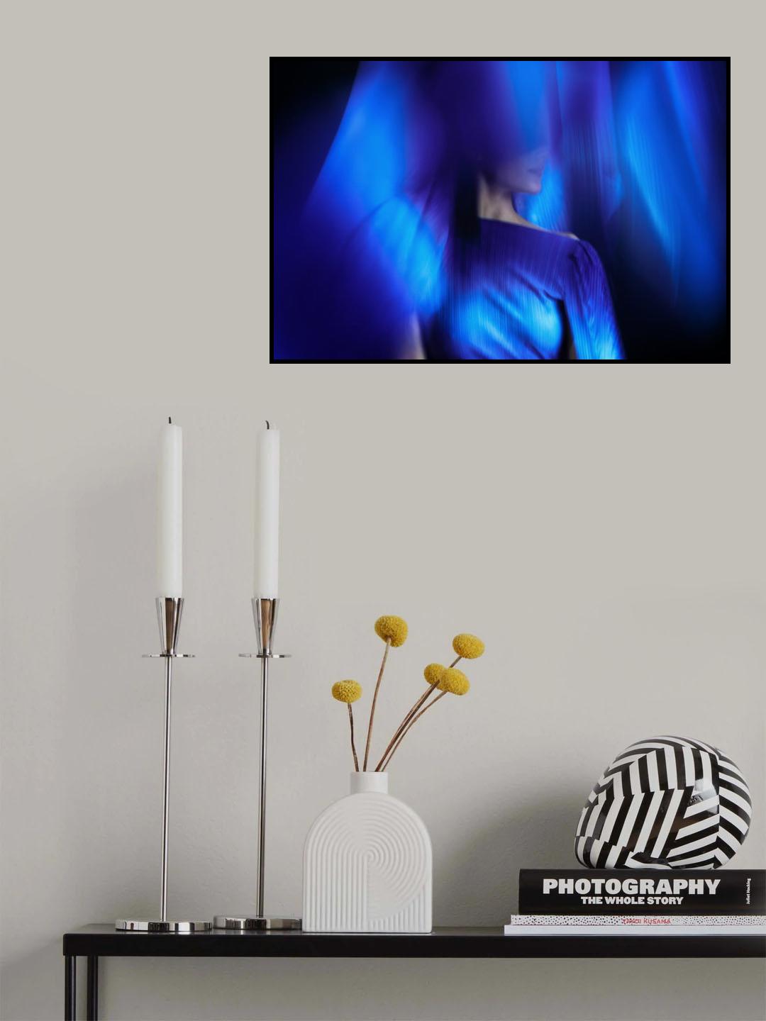 in the blues Poster och Canvastavla