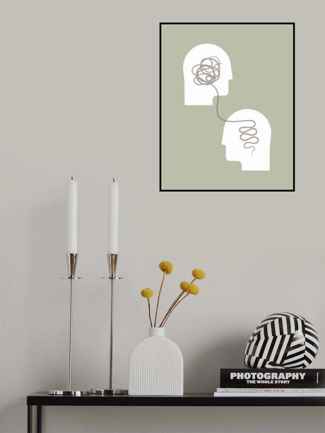 Mind Therapy Poster och Canvastavla