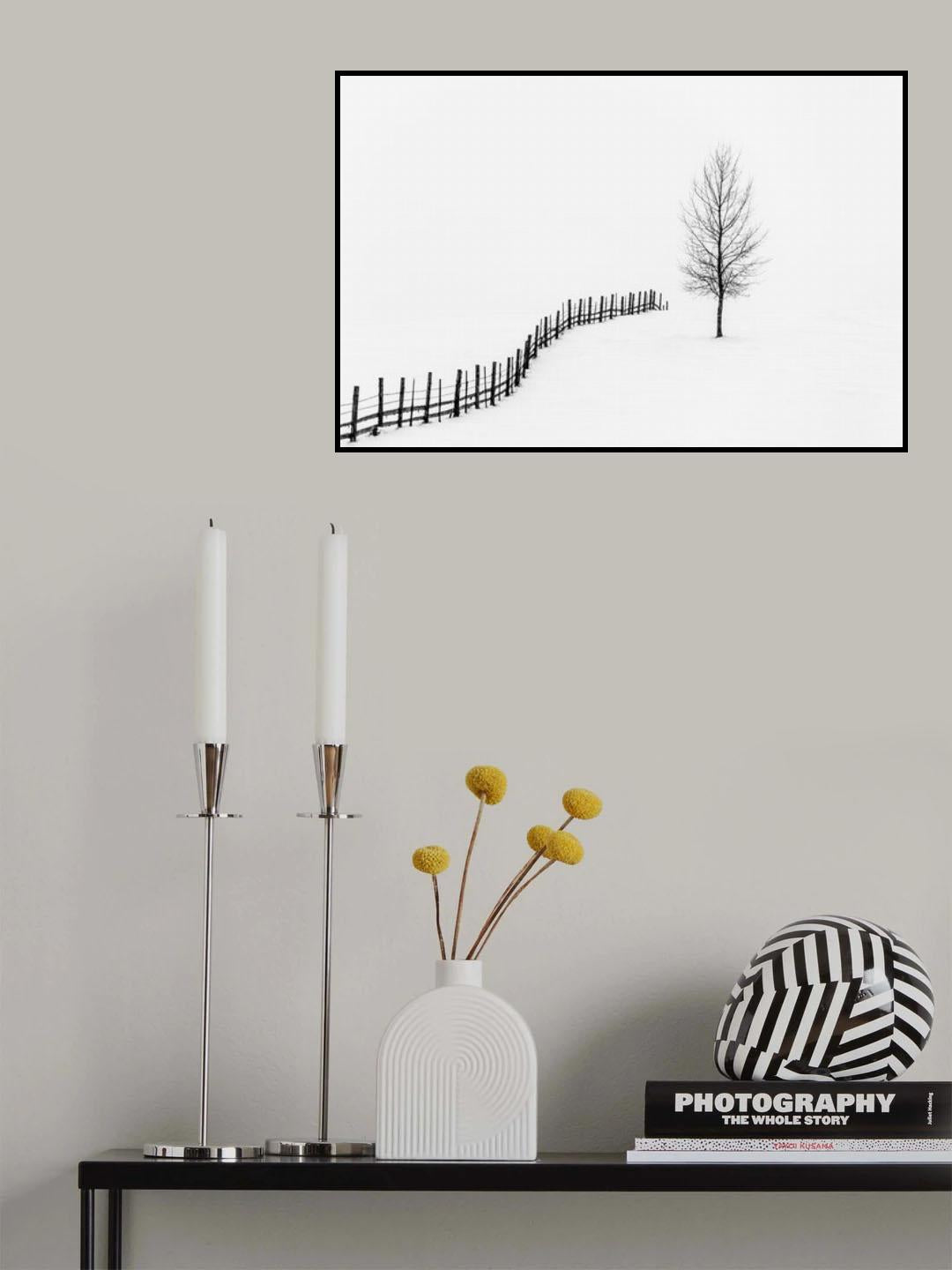 S I L E N C E Poster och Canvastavla