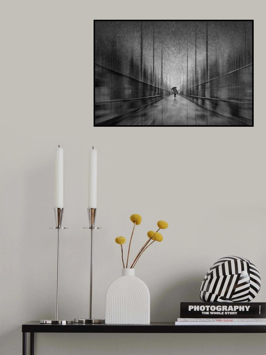 Under the starry rain Poster och Canvastavla