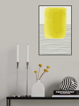 Geometric Watercolor #3 Poster och Canvastavla