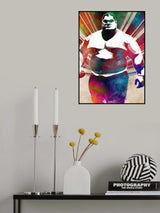 Wrestling sport art Poster och Canvastavla