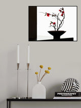 Bowl With Japonica Poster och Canvastavla