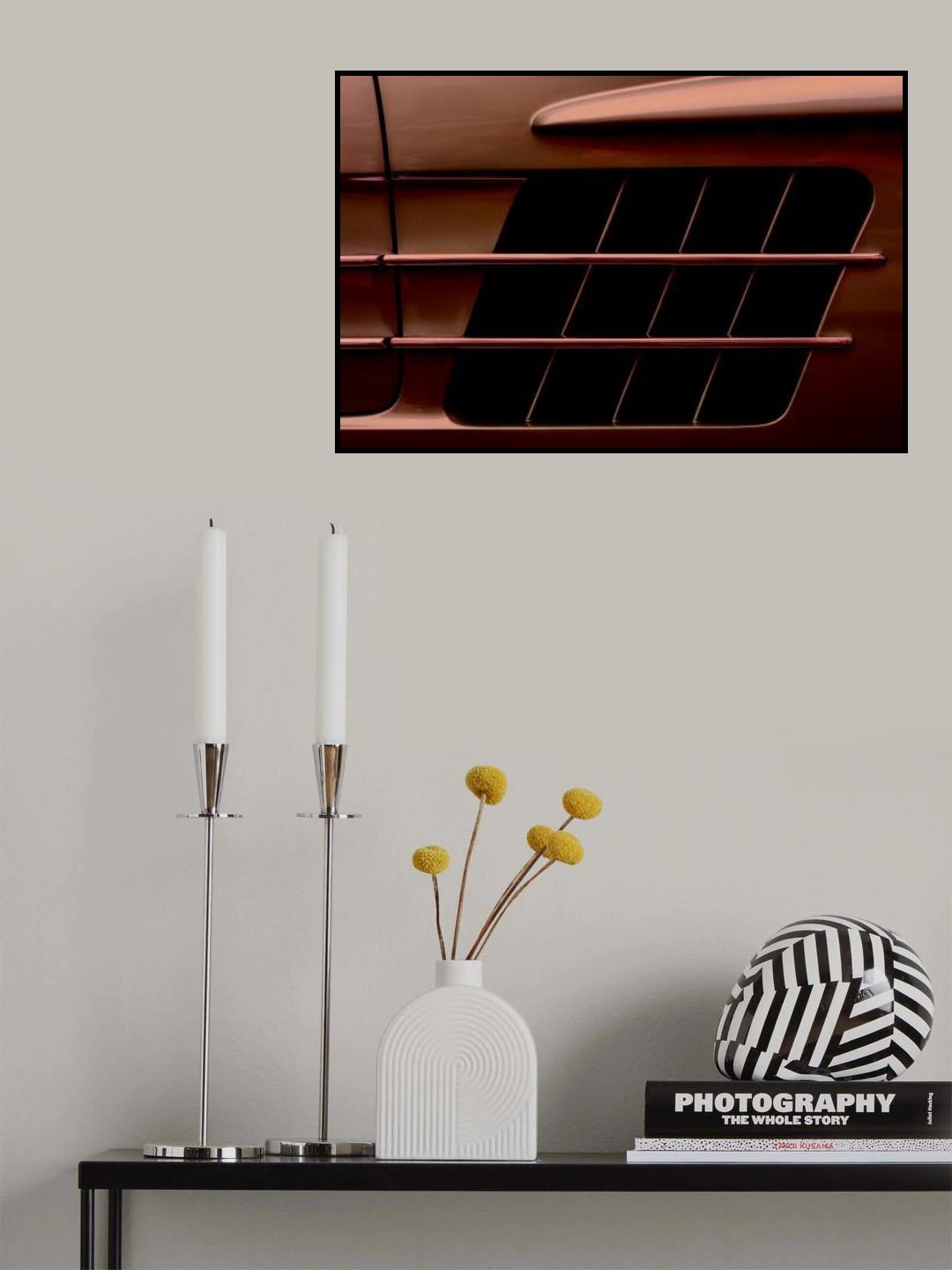 Copper grill. Poster och Canvastavla