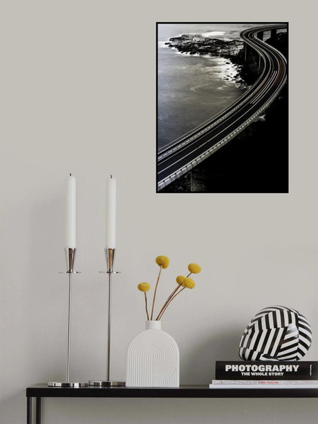 Red one goes faster. Poster och Canvastavla