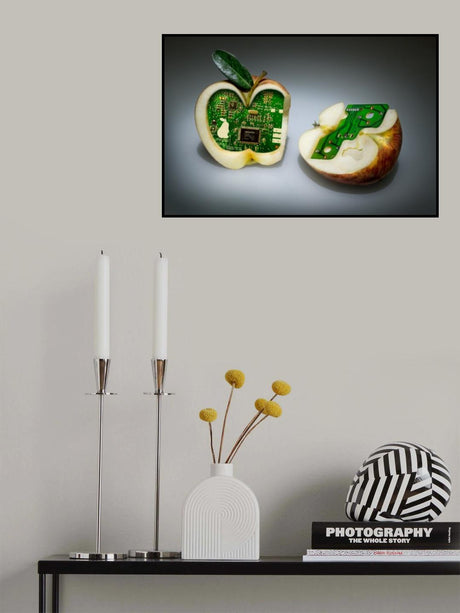 Apple core Poster och Canvastavla
