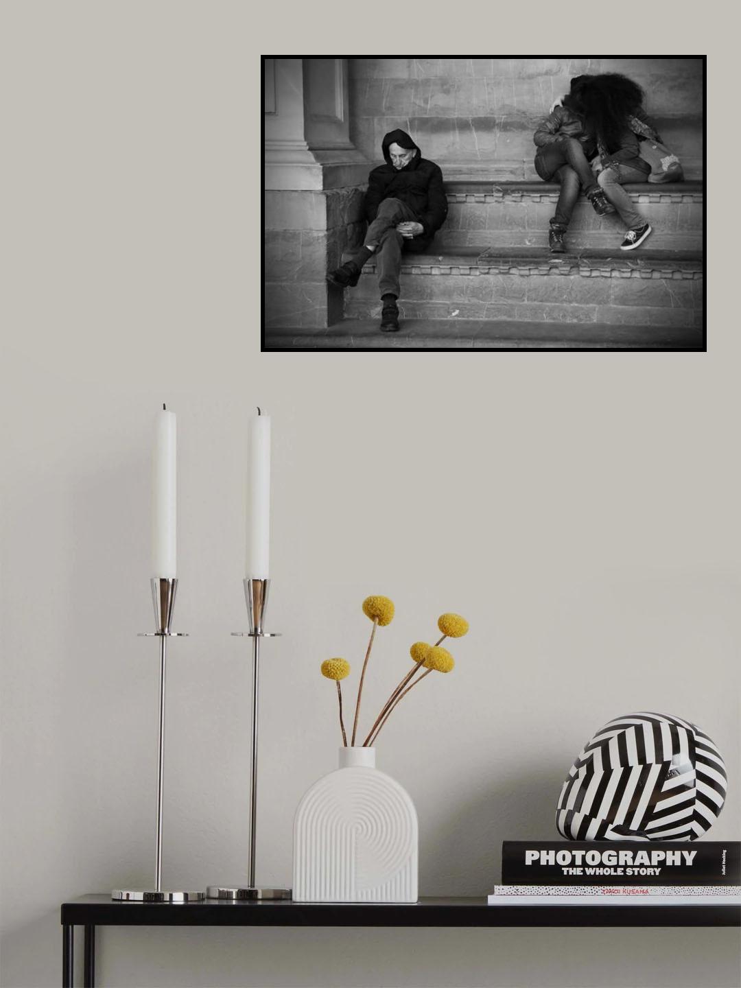 love is in the (h)air Poster och Canvastavla