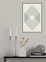 Imperfect Lines #3 Poster och Canvastavla