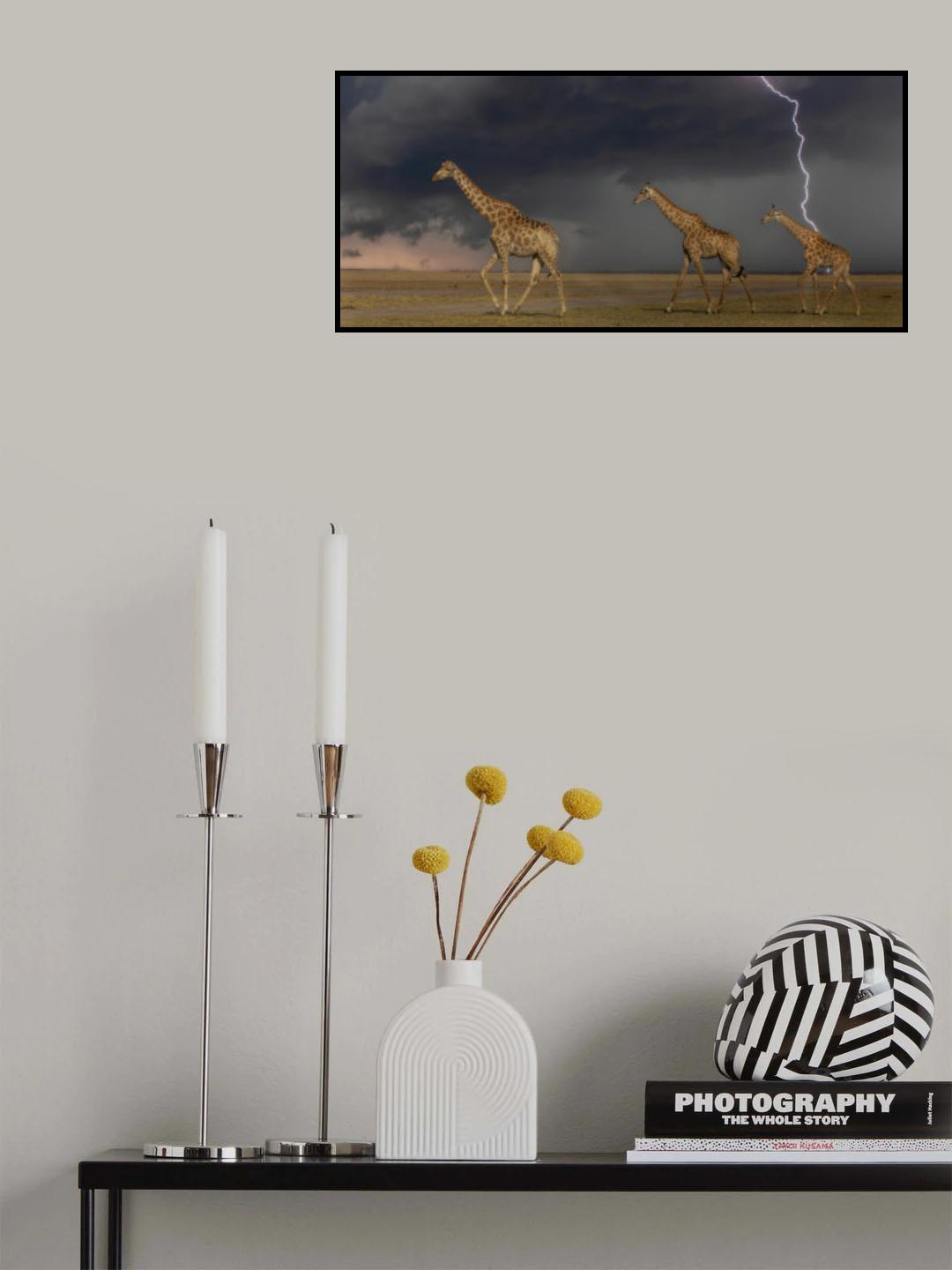 3 in the afternoon storm Poster och Canvastavla