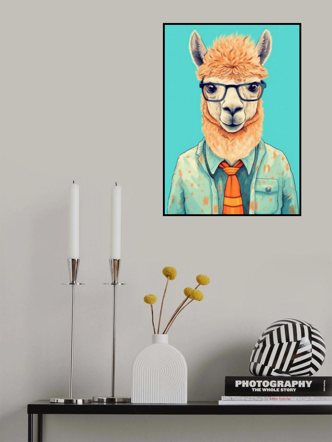 Lama 3 Poster och Canvastavla