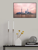 Sunrise of LUJIAZUI Poster och Canvastavla