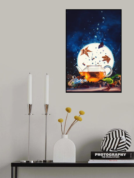 Moonshine Tea Poster och Canvastavla