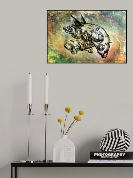 Velocide ship artq Poster och Canvastavla
