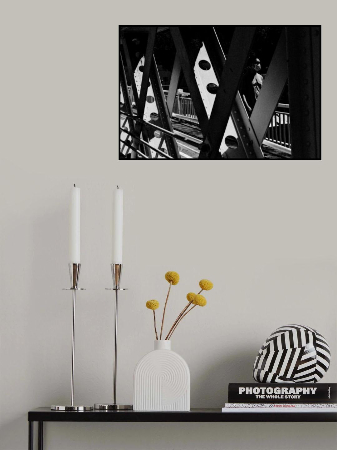 In between the gaps Poster och Canvastavla