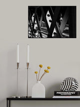 In between the gaps Poster och Canvastavla