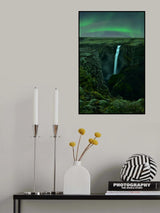 Green Night Poster och Canvastavla