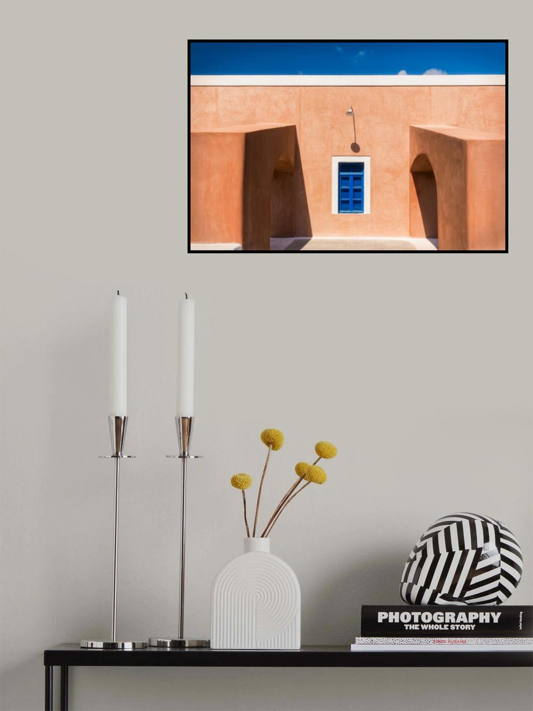 Santorini Poster och Canvastavla