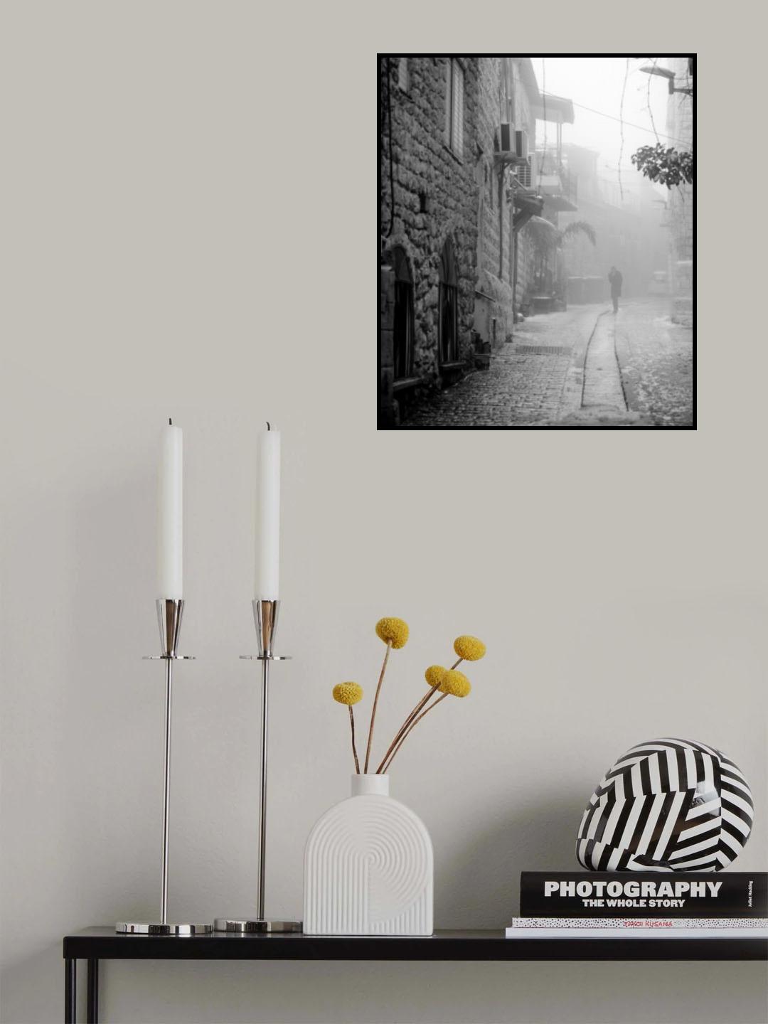 A foggy day Poster och Canvastavla