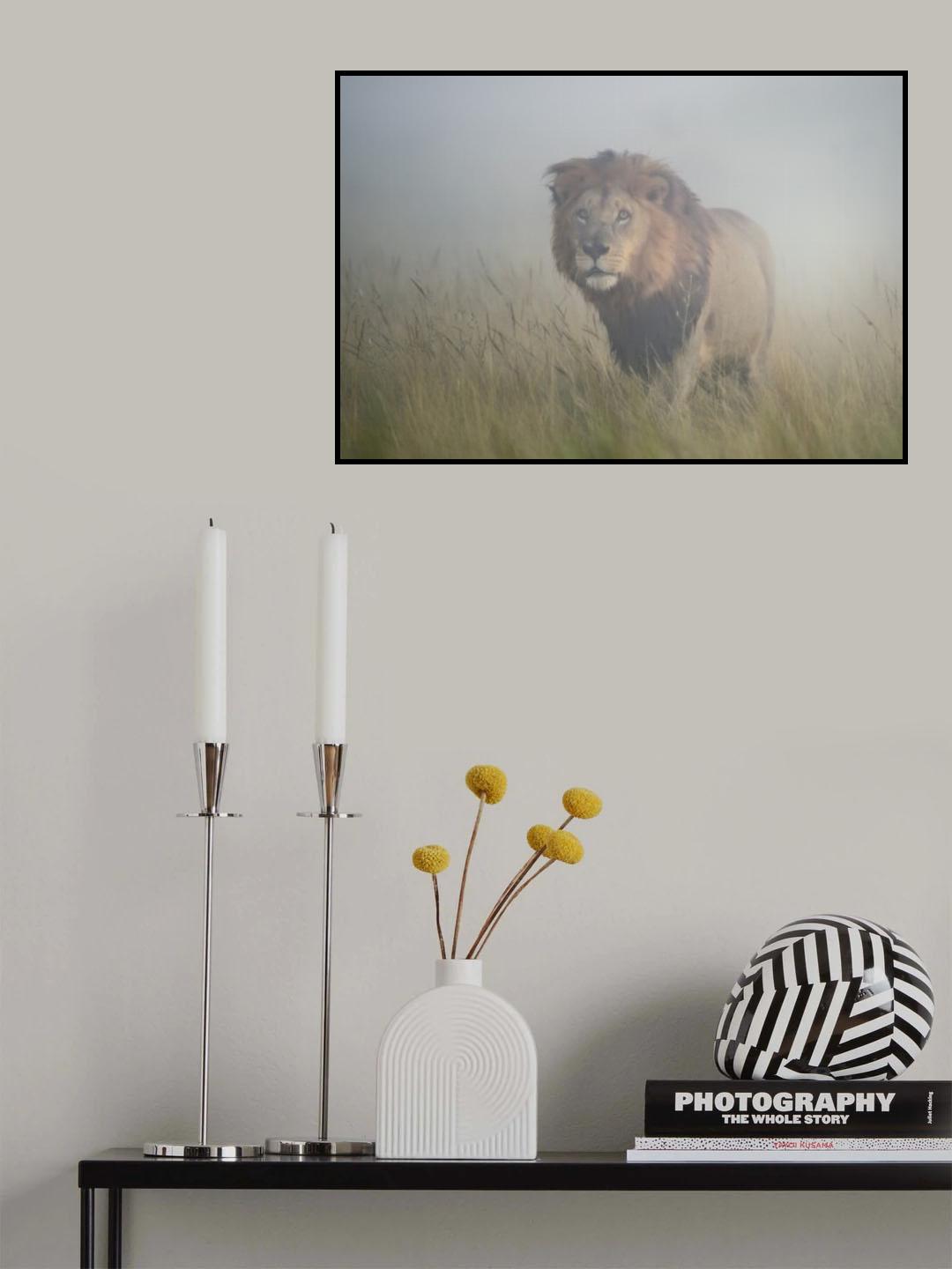 King in the mist Poster och Canvastavla