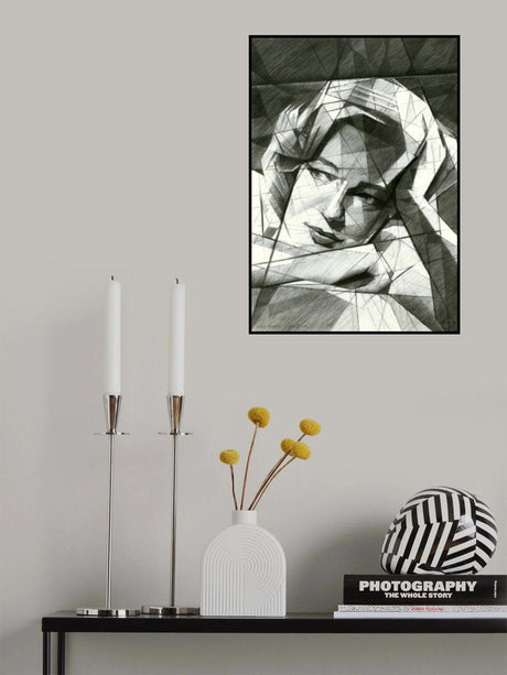 Simone Signoret Poster och Canvastavla