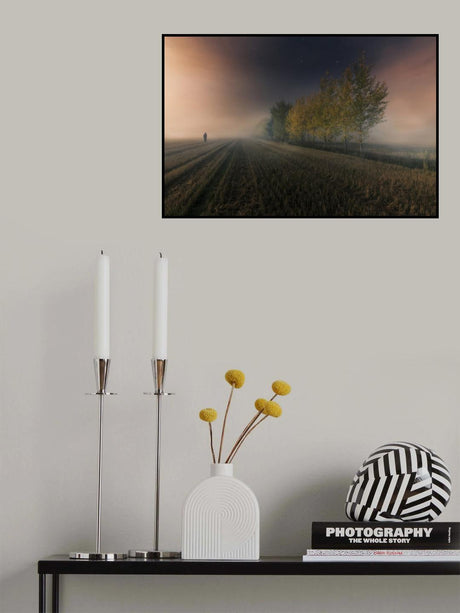 Last colors of autumn. Poster och Canvastavla