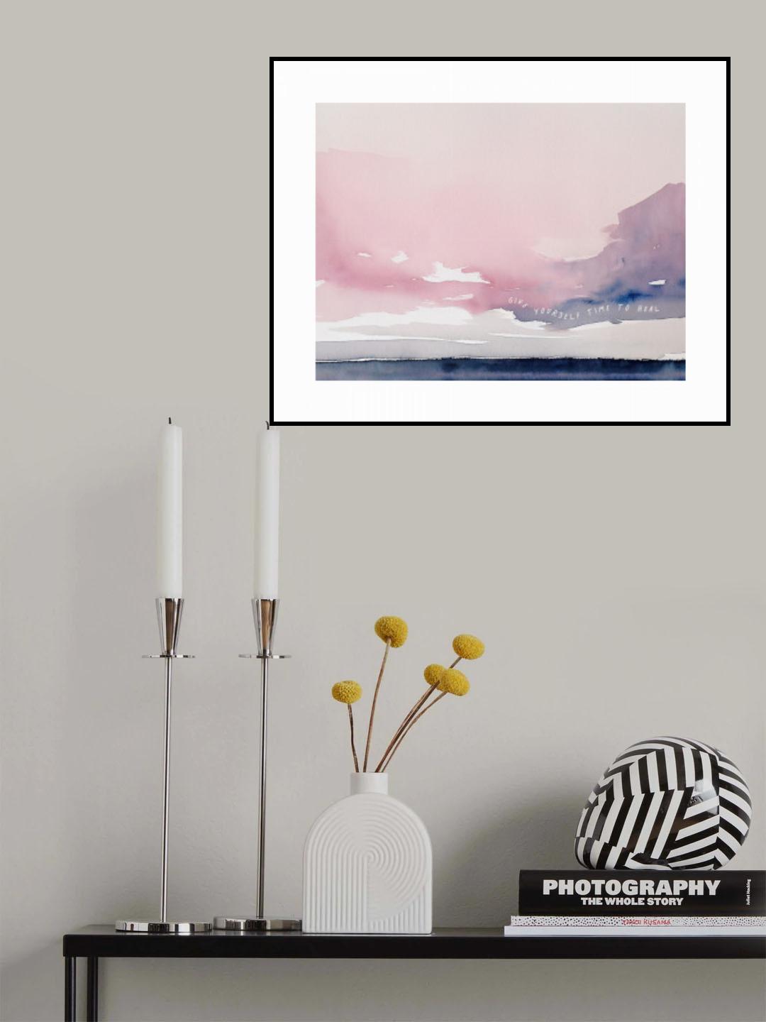Sunset Poster och Canvastavla