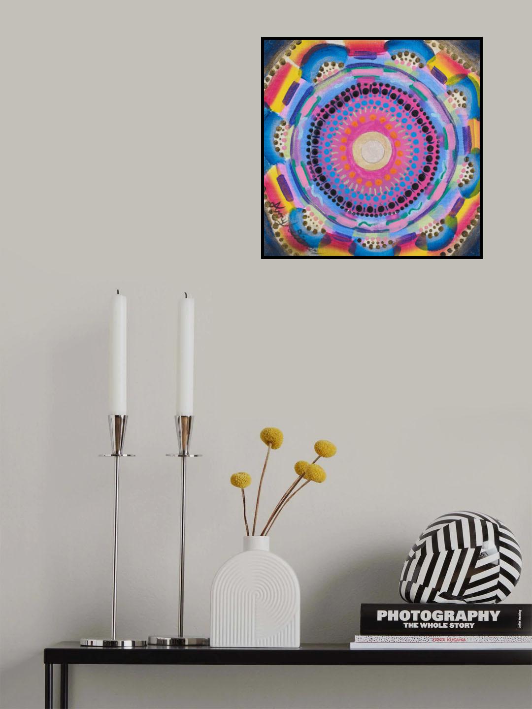 Colorful Zen Poster och Canvastavla
