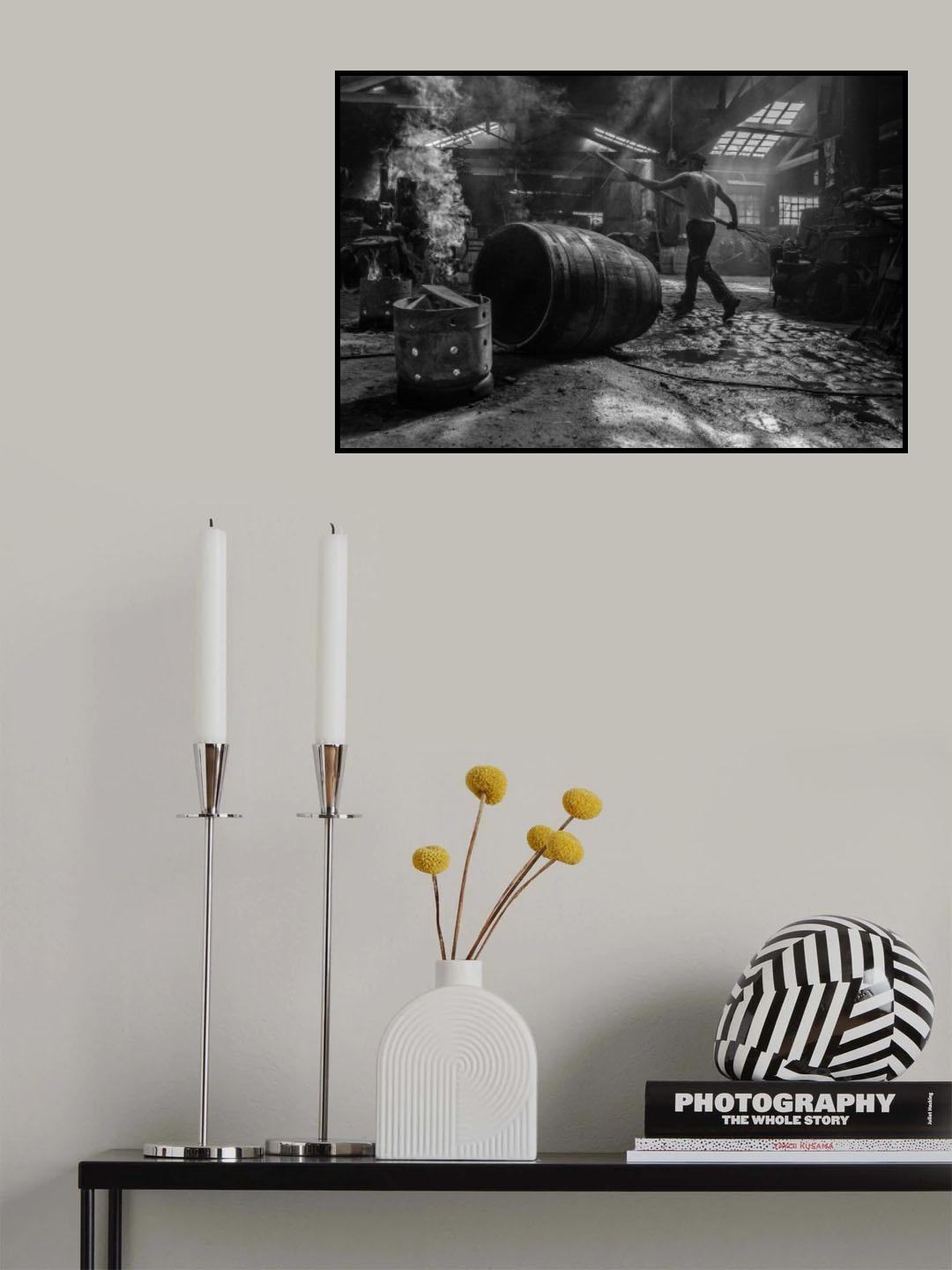 Tanoaria/cooperage Poster och Canvastavla