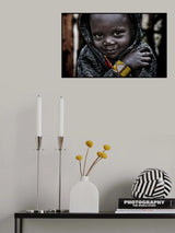 Surma tribe child - Ethiopia Poster och Canvastavla