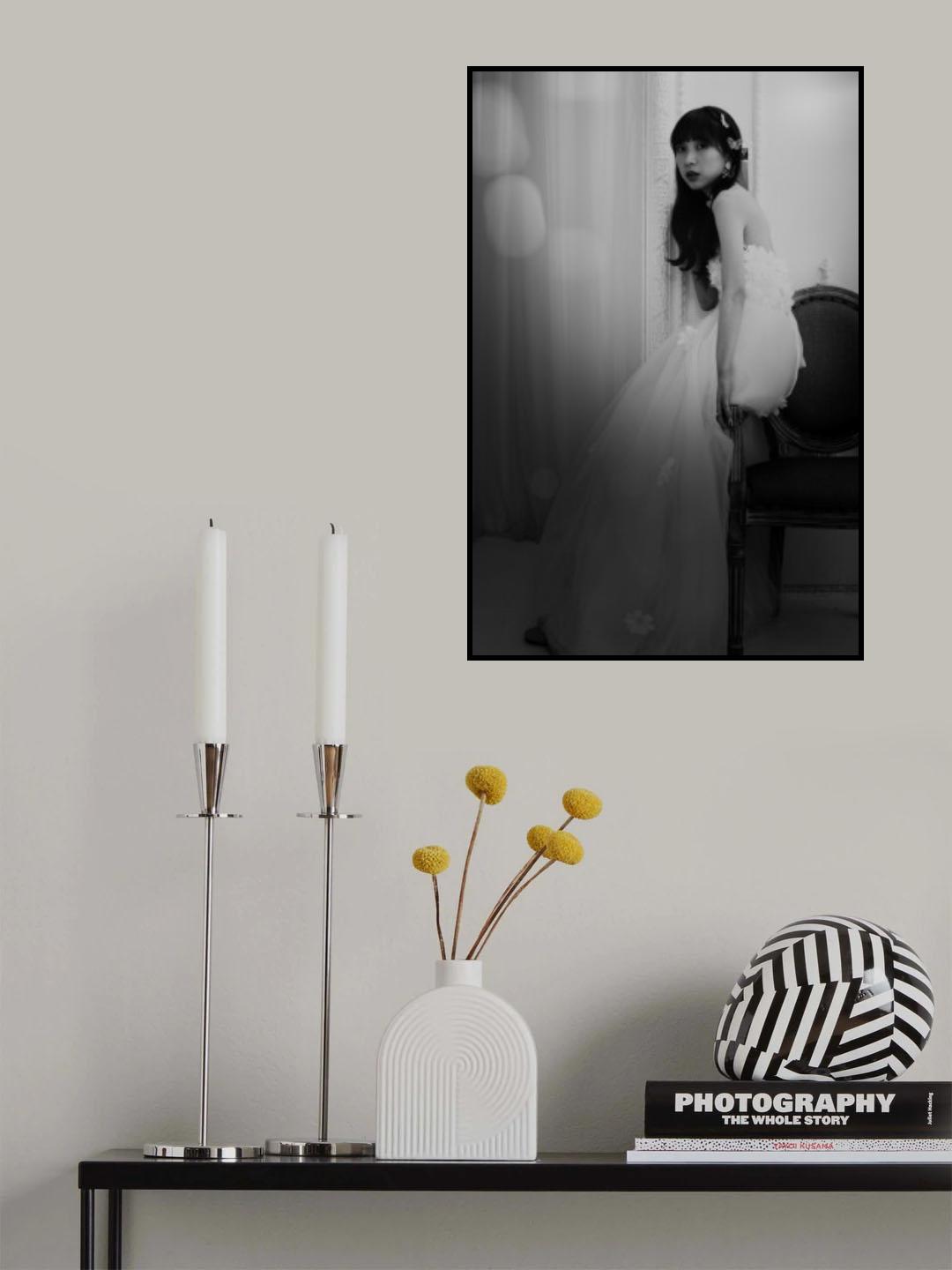Snow flower Poster och Canvastavla