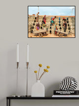 Brick workers Poster och Canvastavla