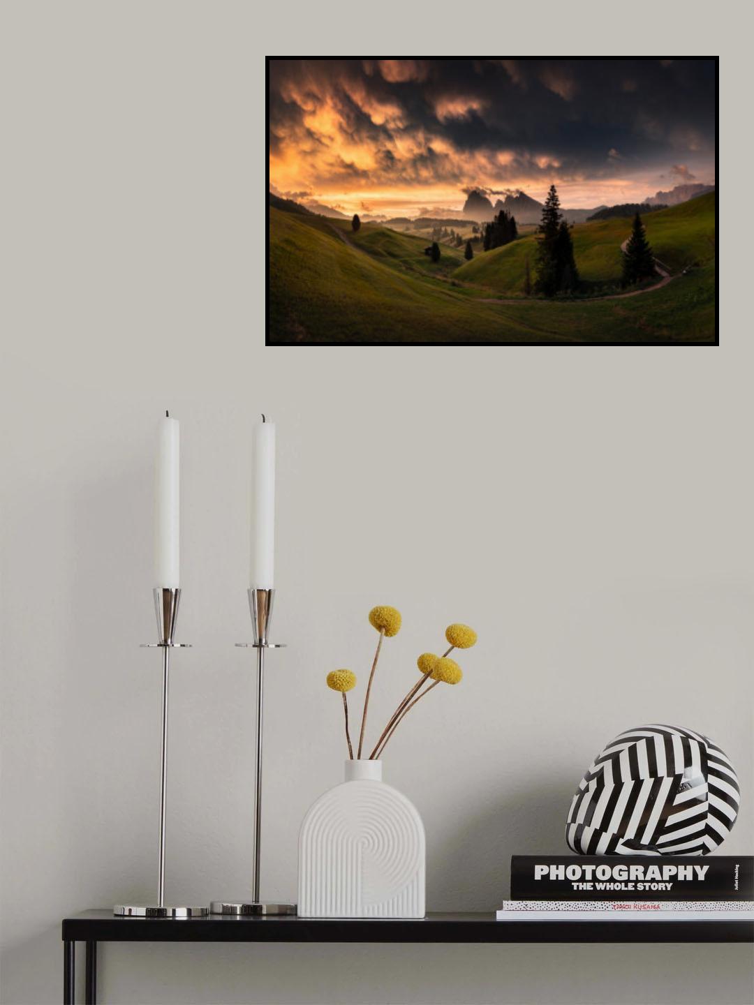 Alpe di Siusi Poster och Canvastavla