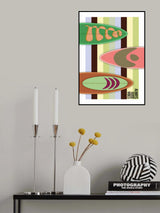 Always Good Vibes Green Poster och Canvastavla