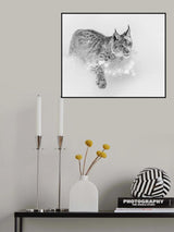 Lynx in his Element Poster och Canvastavla