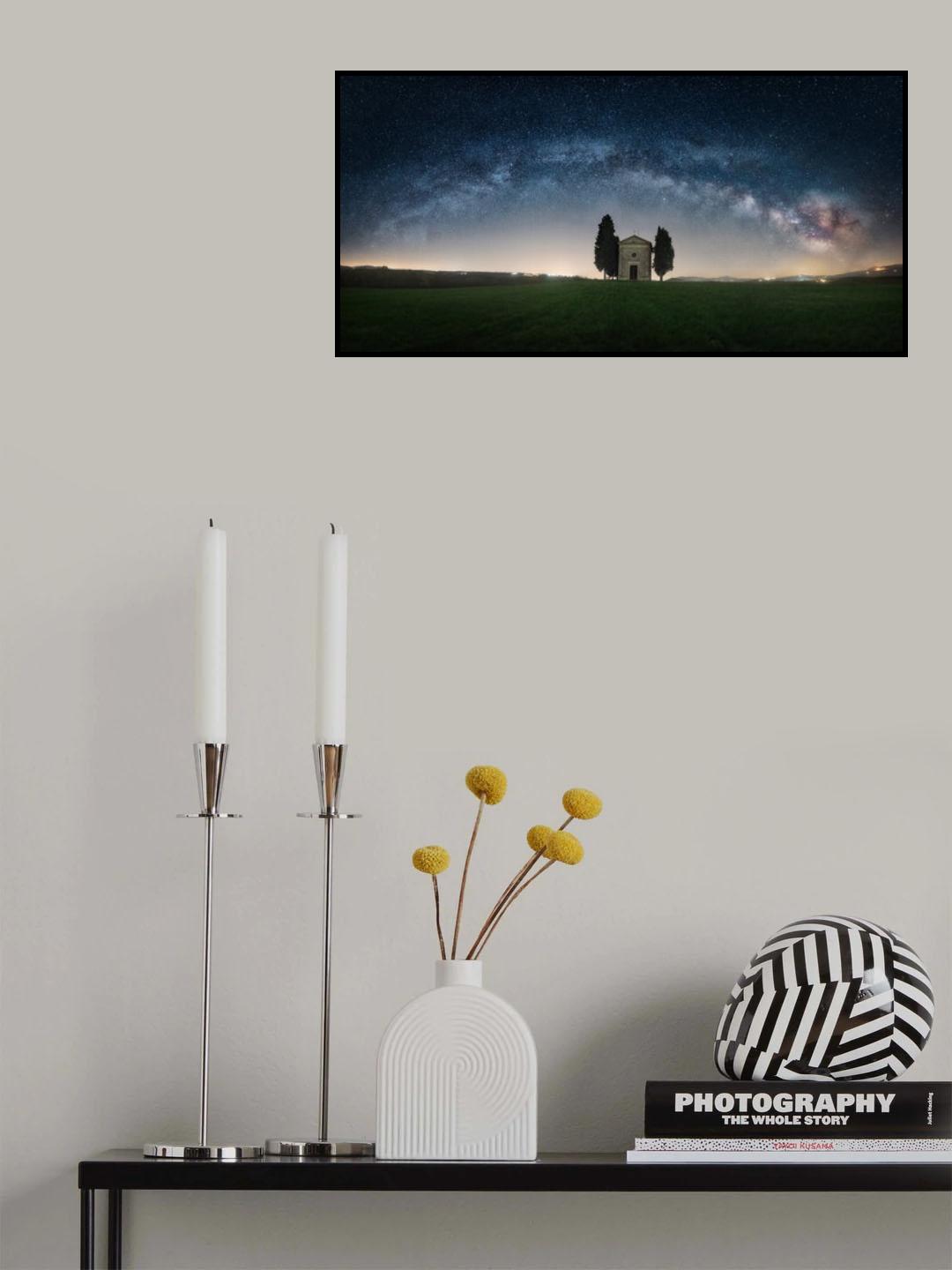 Starry chapel Poster och Canvastavla