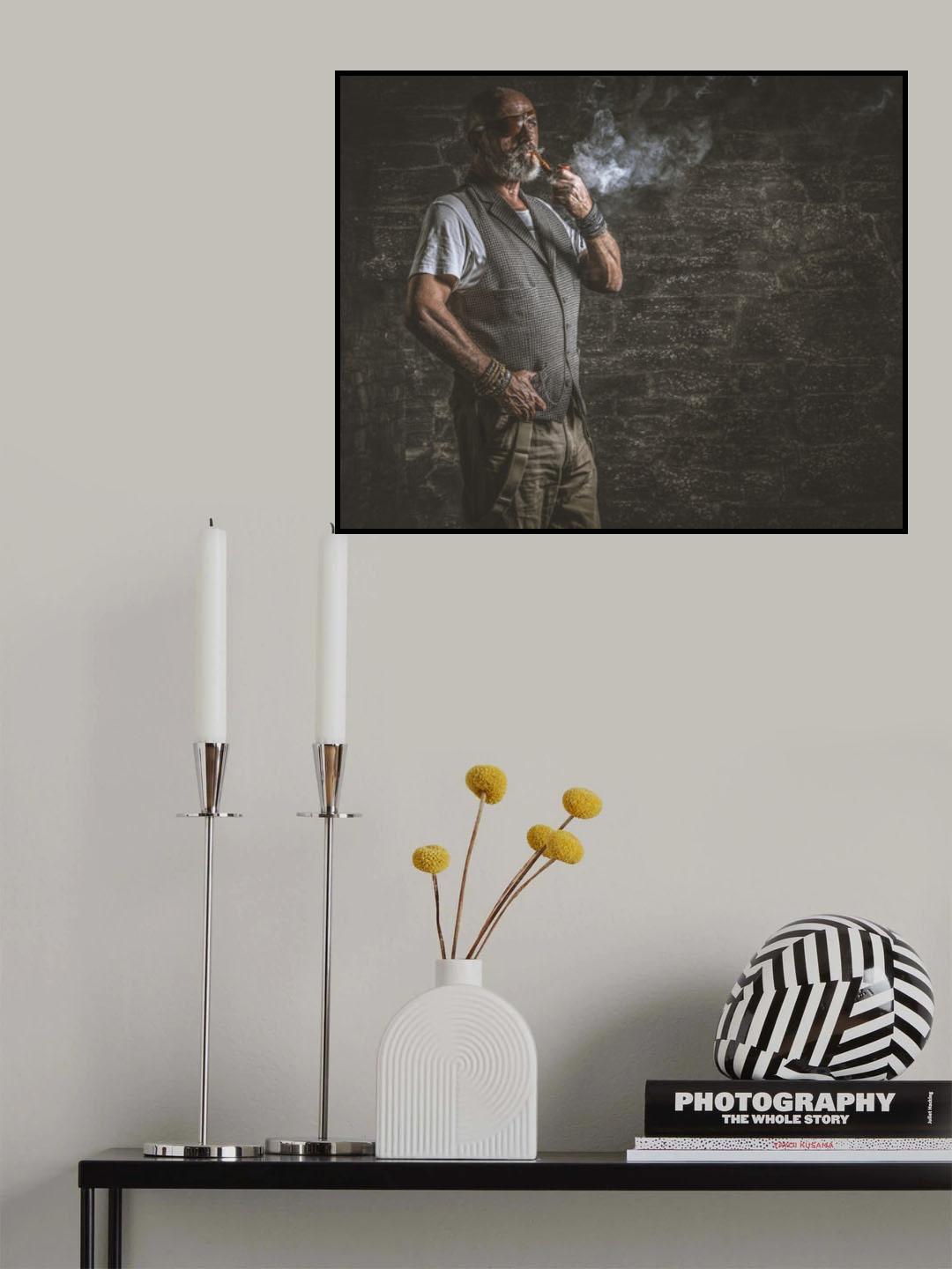 The Man From Baker Street Poster och Canvastavla