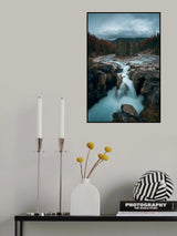 Waterfall Poster och Canvastavla
