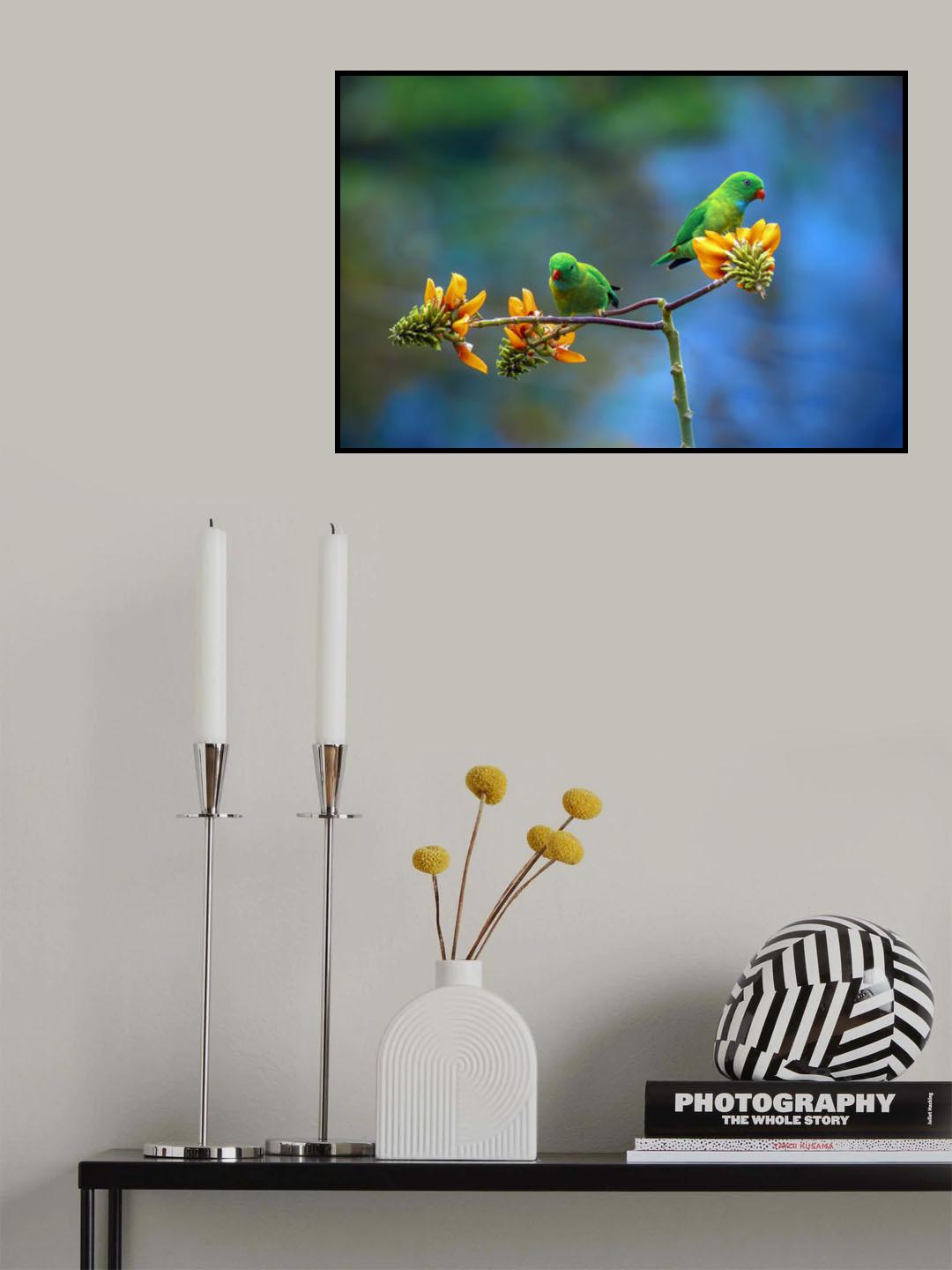 Green beauty's Poster och Canvastavla