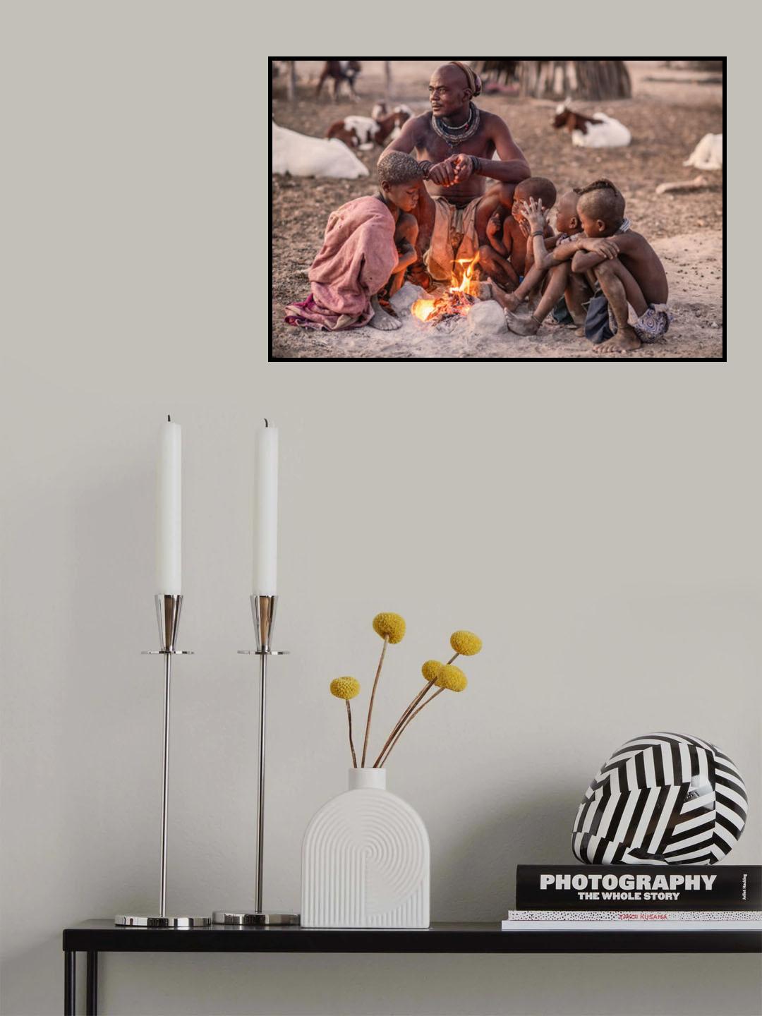 Himba bonding Poster och Canvastavla