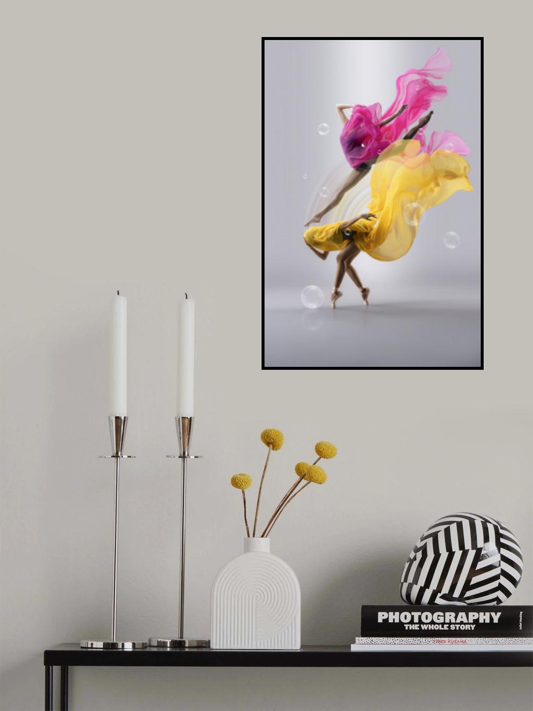 duo balerina Poster och Canvastavla