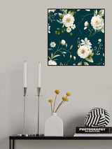 Wall Mural Wh 2 4096 Blue Poster och Canvastavla