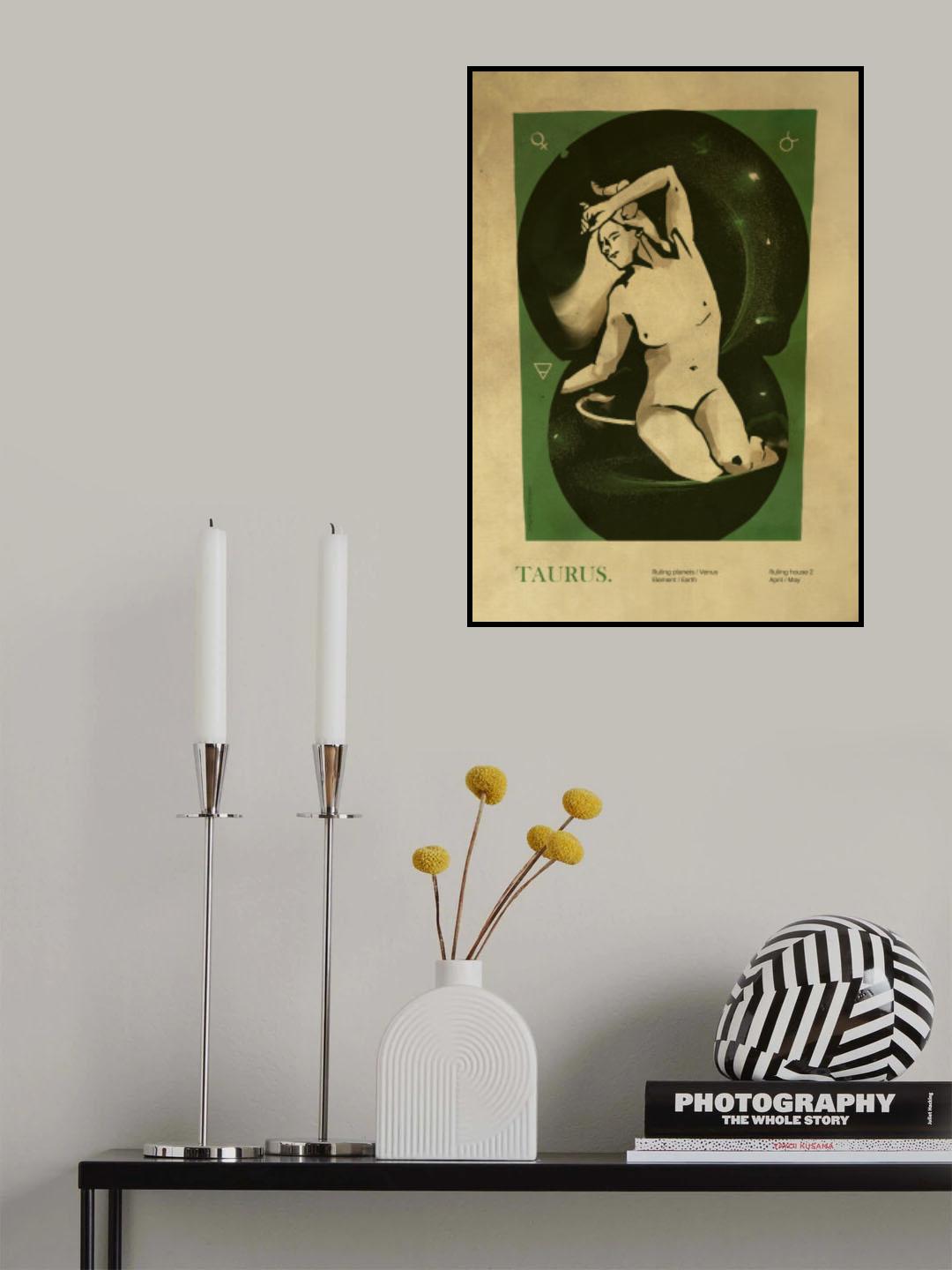 Taurus print Poster och Canvastavla