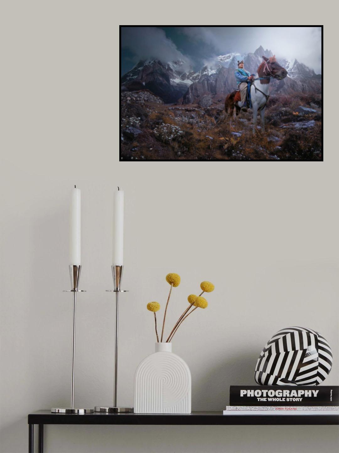 The Horseman Poster och Canvastavla
