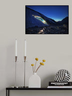 Exploring the blue 3 Poster och Canvastavla