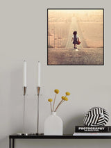 Journey with Brownie Poster och Canvastavla