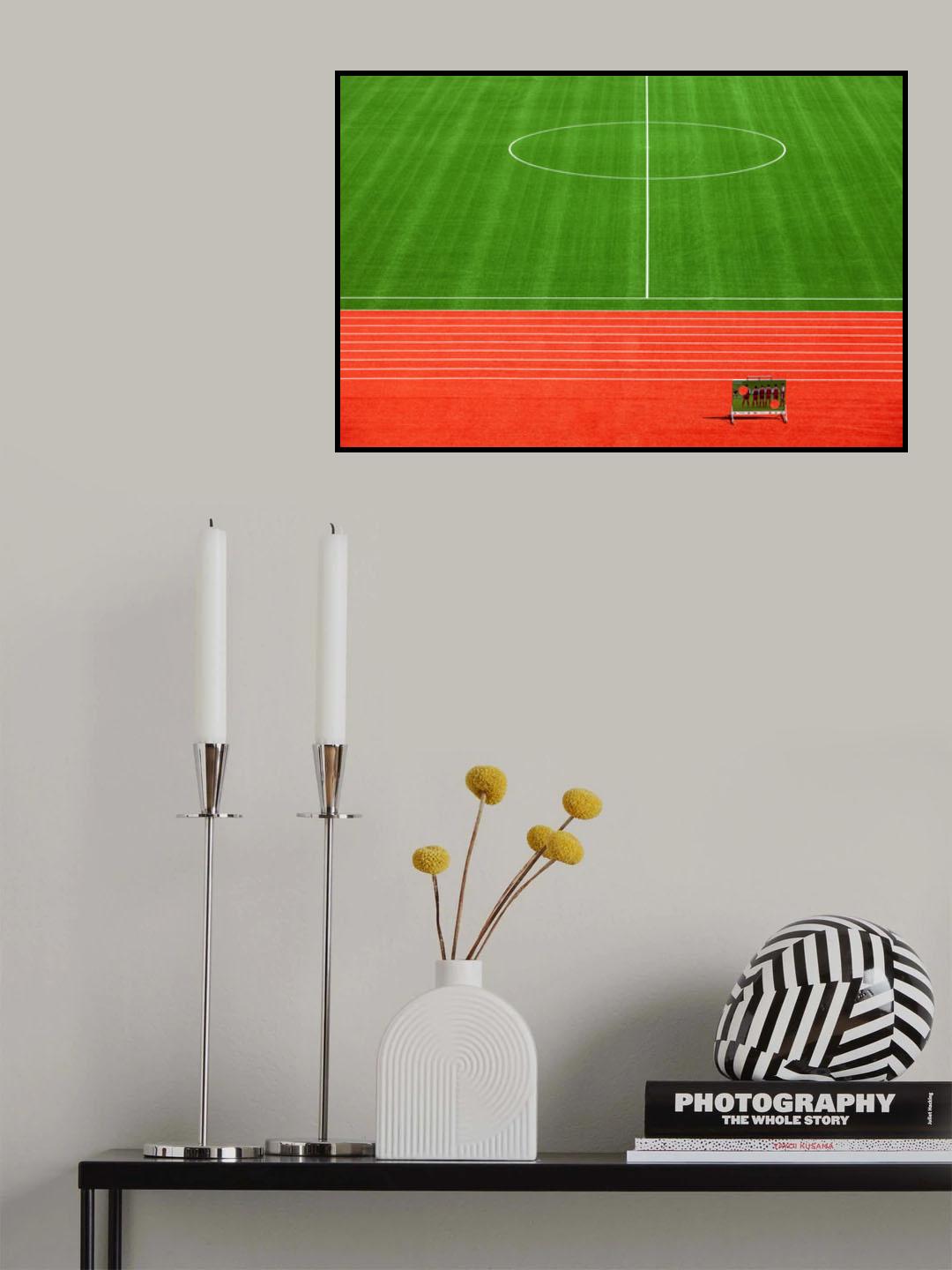 Red-Green Poster och Canvastavla