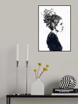 Blooming girl Poster och Canvastavla